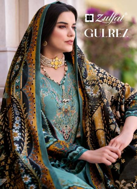 Gulrez By Zulfat Printed Cotton Dress Material Wholesale Market In Surat Catalog